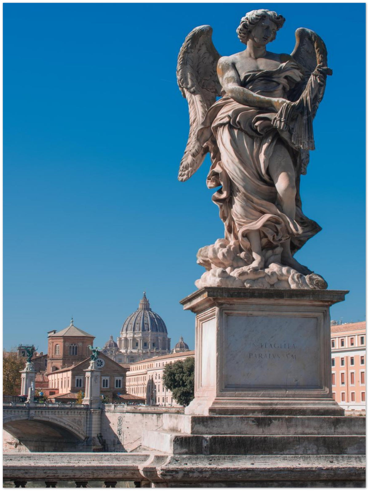 Basilica Statue, shown at an angle to give a sense of depth and scale
