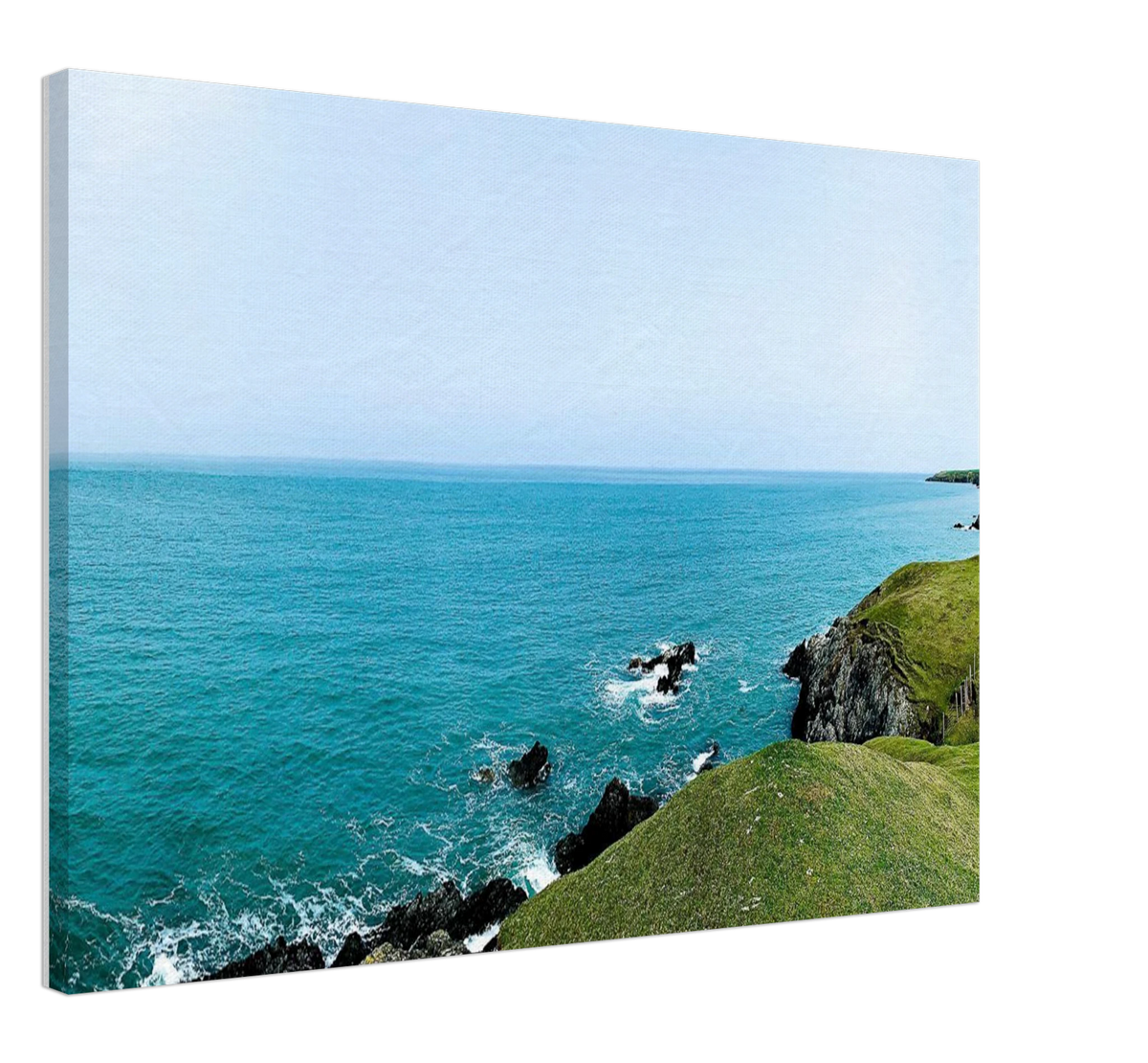 Coastal Colour, shown at an angle to give a sense of depth and scale