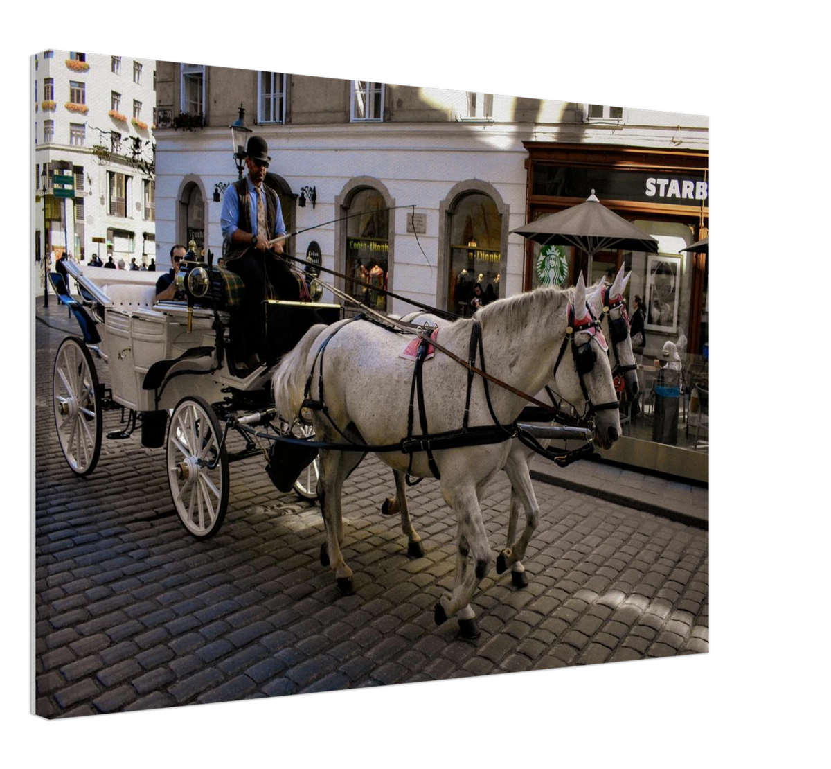 Horse And Cart, shown at an angle to give a sense of depth and scale