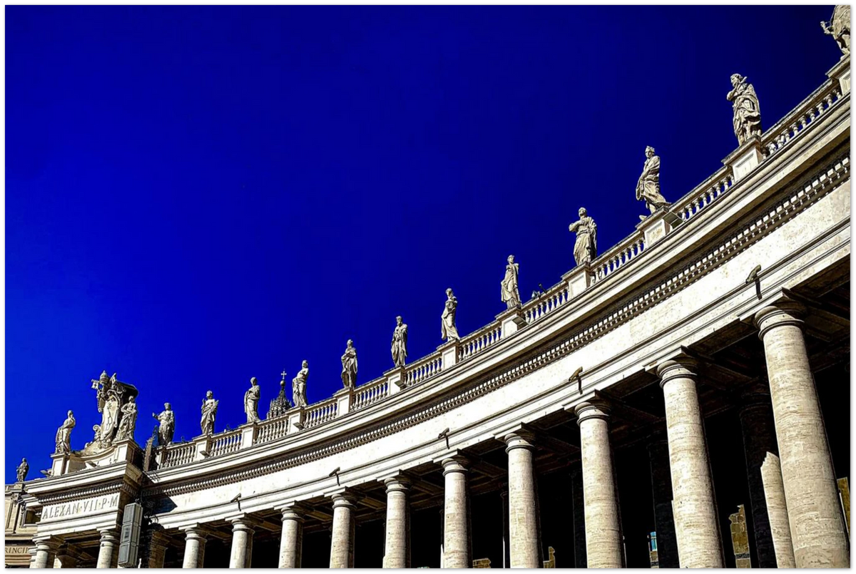 The Colonnade Sweep, shown at an angle to give a sense of depth and scale