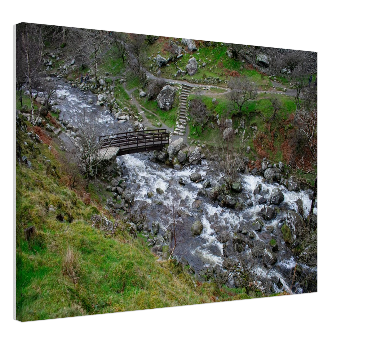Brook Nook, shown at an angle to give a sense of depth and scale