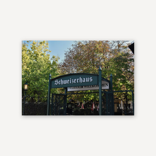 Schweizerhaus — canvas print