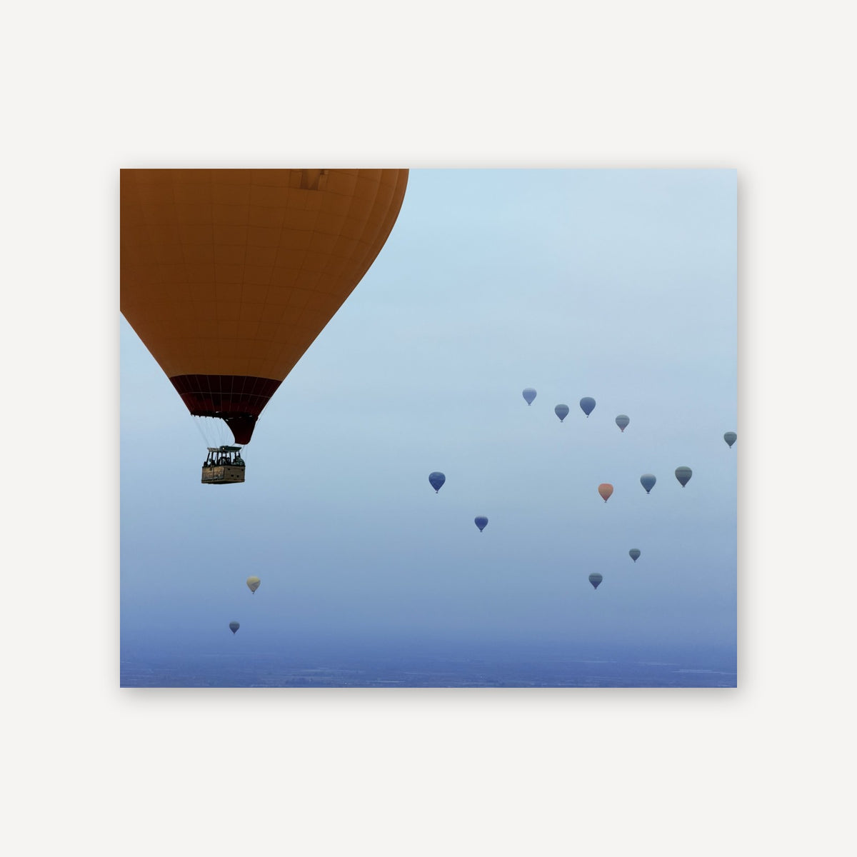 Marrakech Hot Air — canvas print
