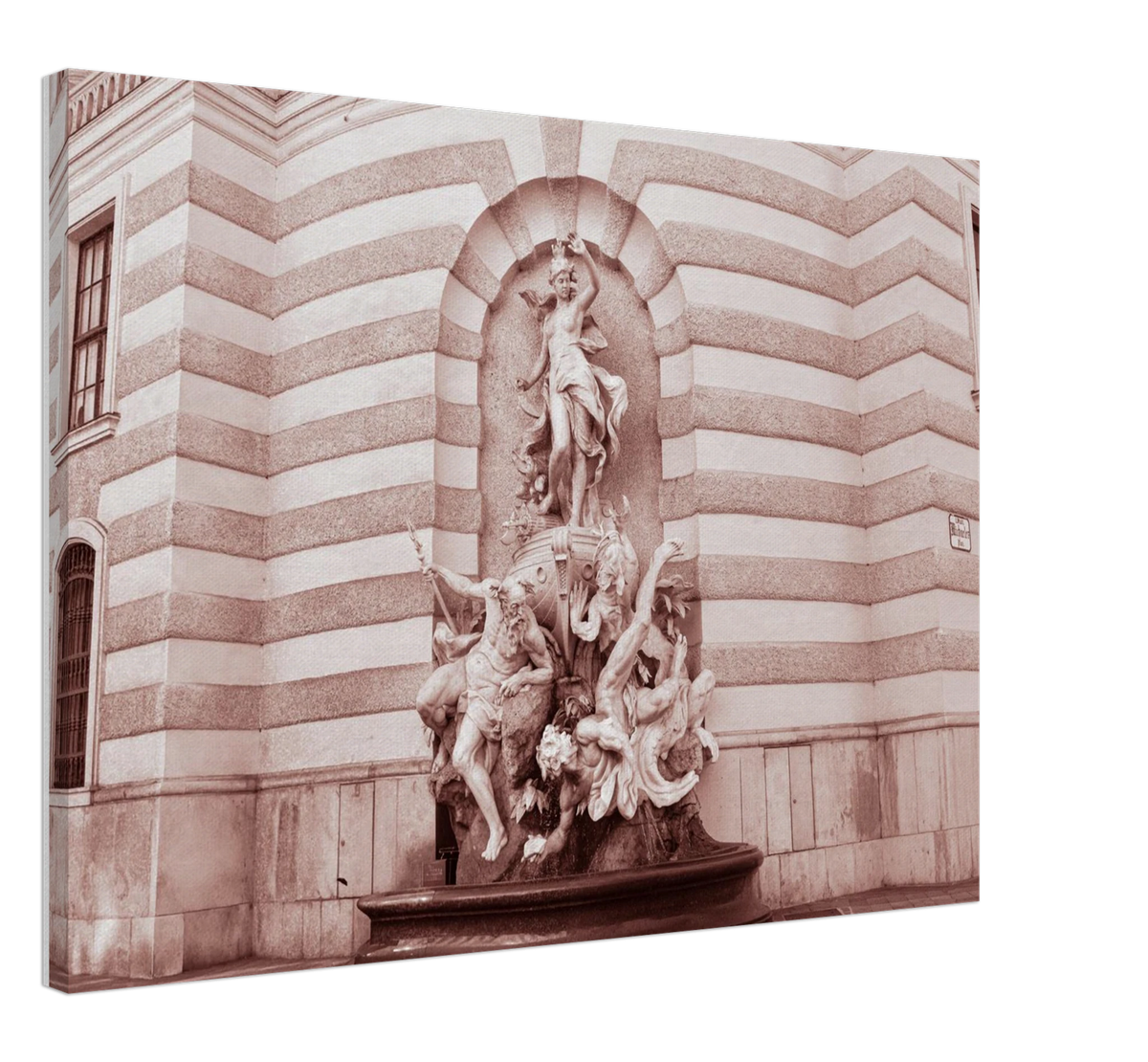 Centre Statuette, shown at an angle to give a sense of depth and scale