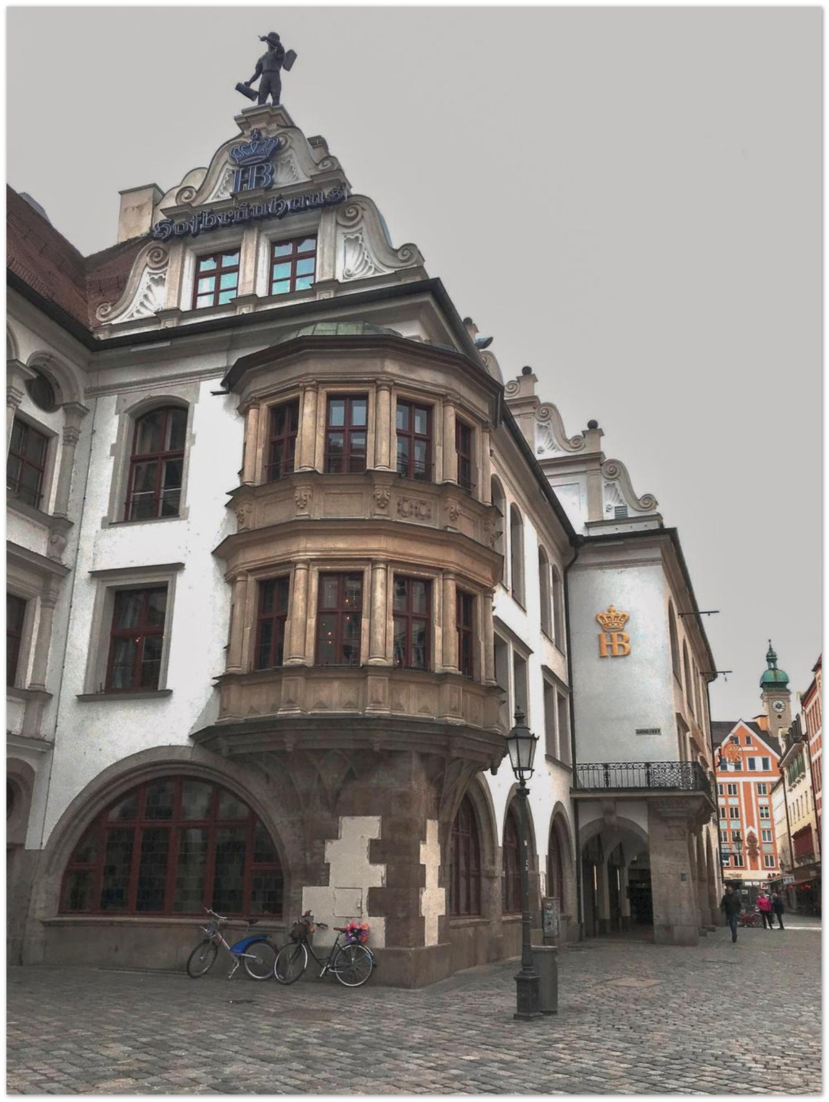 Bierhall Location, shown at an angle to give a sense of depth and scale