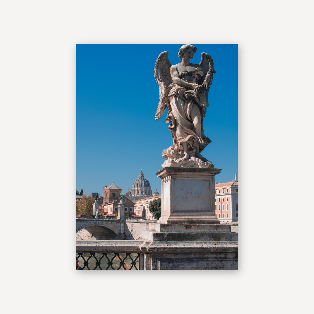 Basilica Statue — canvas print
