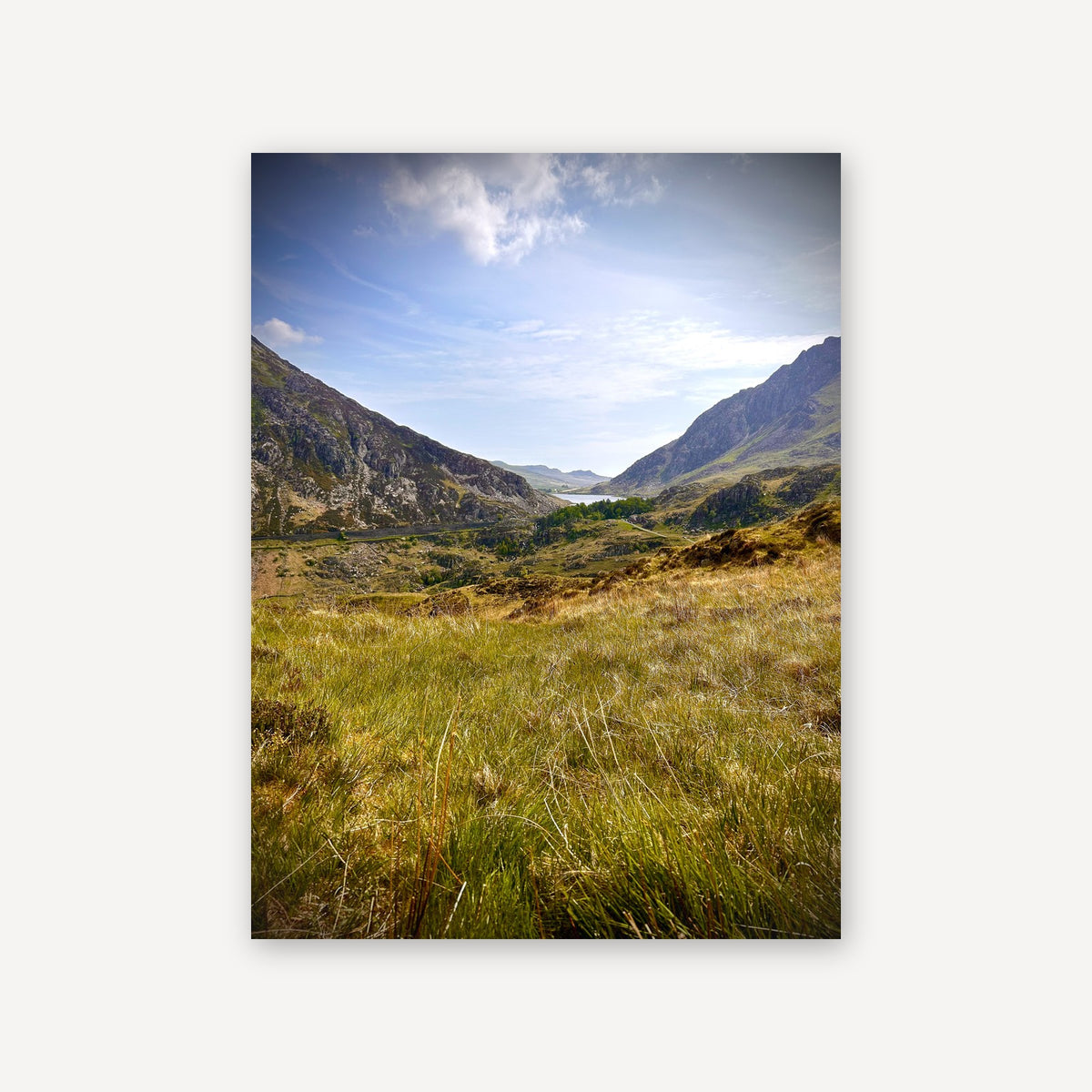 Snowdonia Path — canvas print