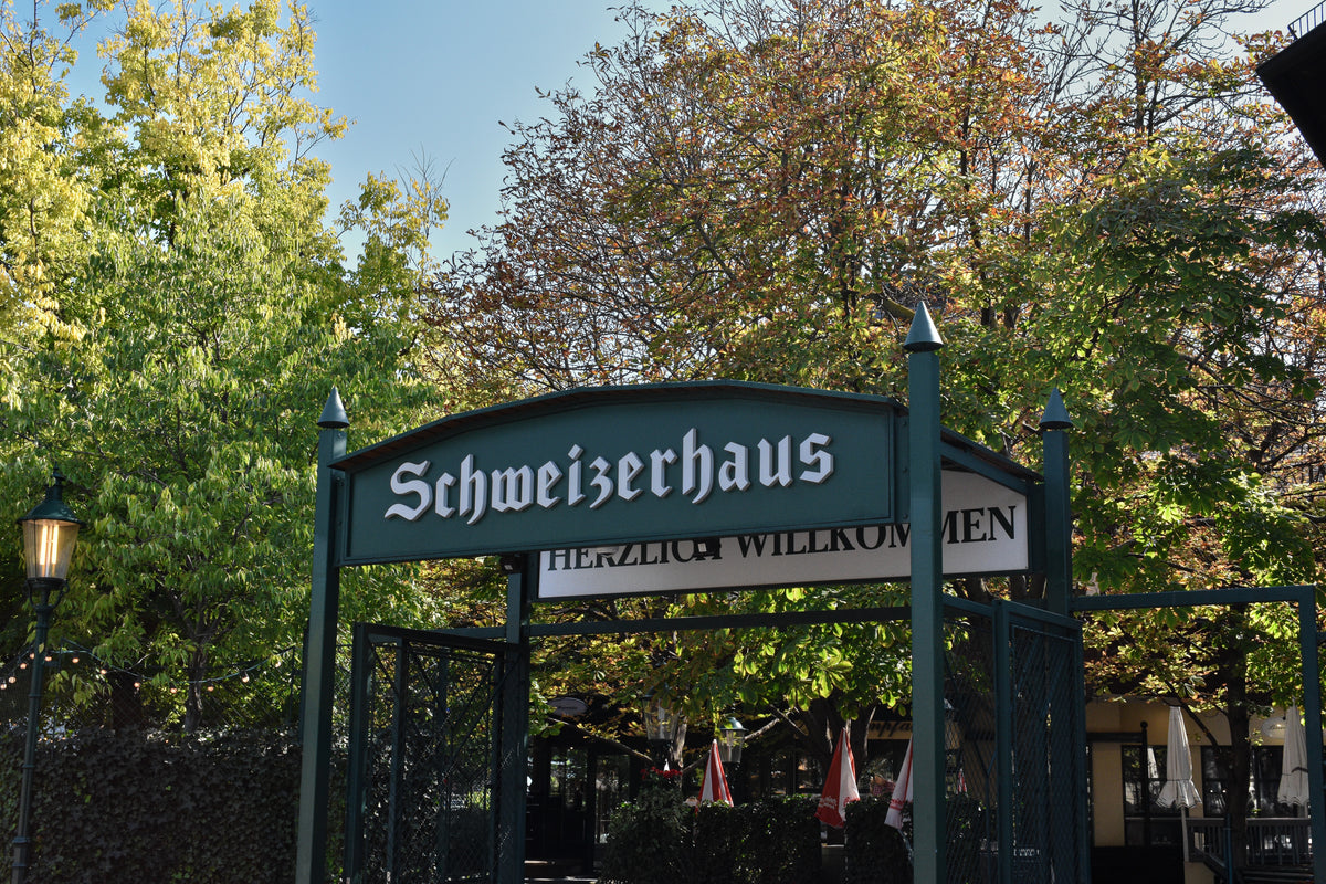Schweizerhaus, The Schweizerhaus, Vienna Prater, photographed in Vienna, original fine-art photograph