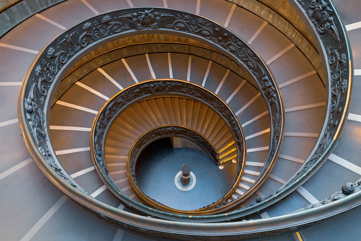 Vatican Steps, The steps at St Peter's, Vatican, photographed at the Vatican, Rome, original fine-art photograph