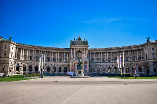 Vienna Library, The State Hall, Austrian National Library, photographed in Vienna, original fine-art photograph