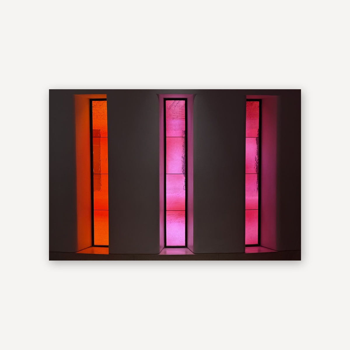 Ysl Museum Lights — canvas print