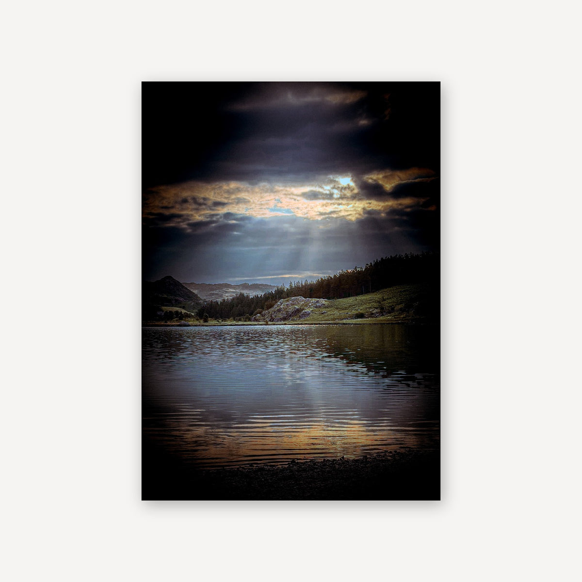 On The Rocks — canvas print