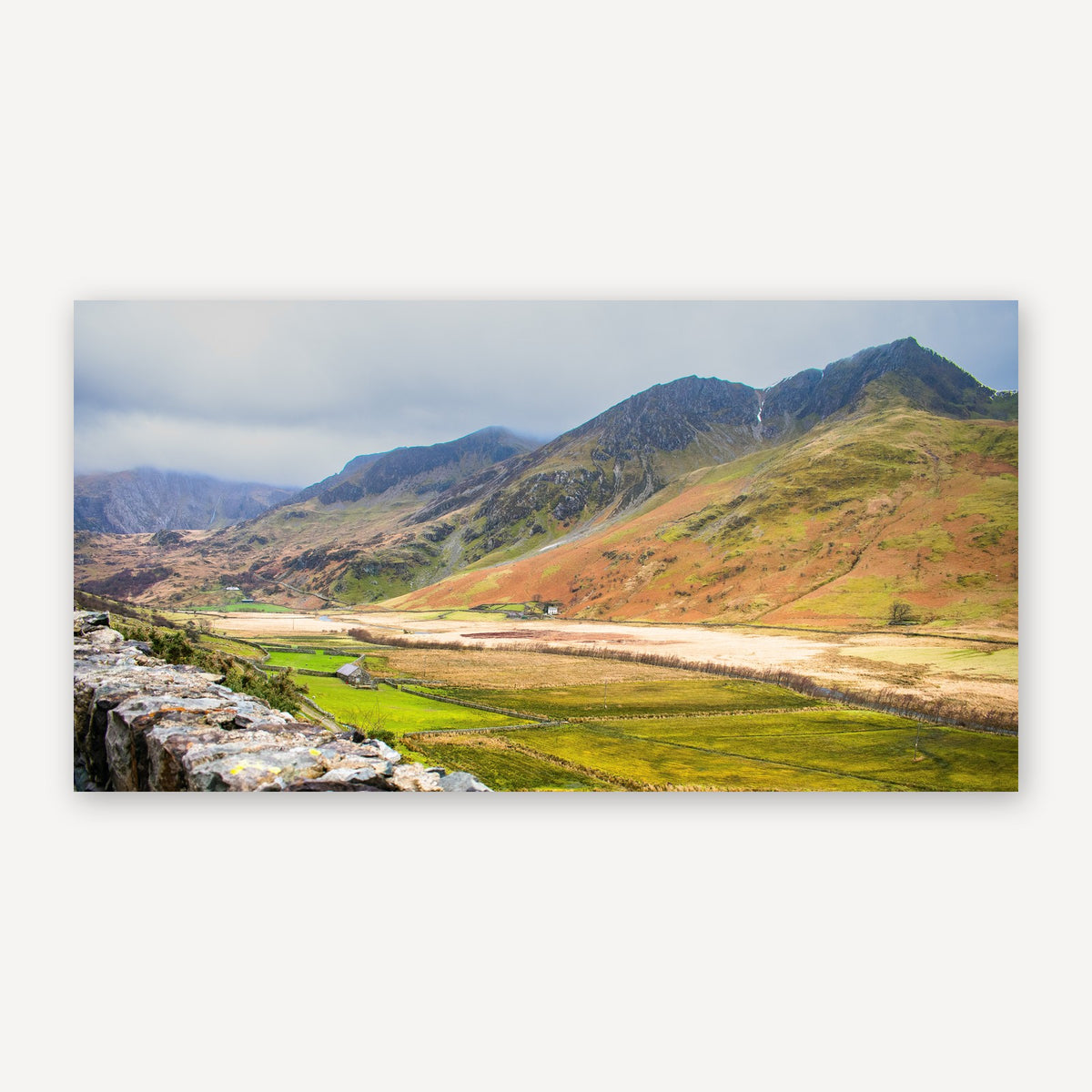 Snowdonia Plot — canvas print