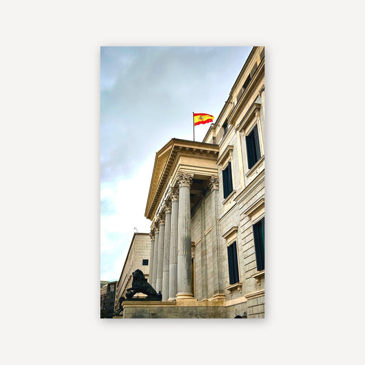 Espana Flag — canvas print