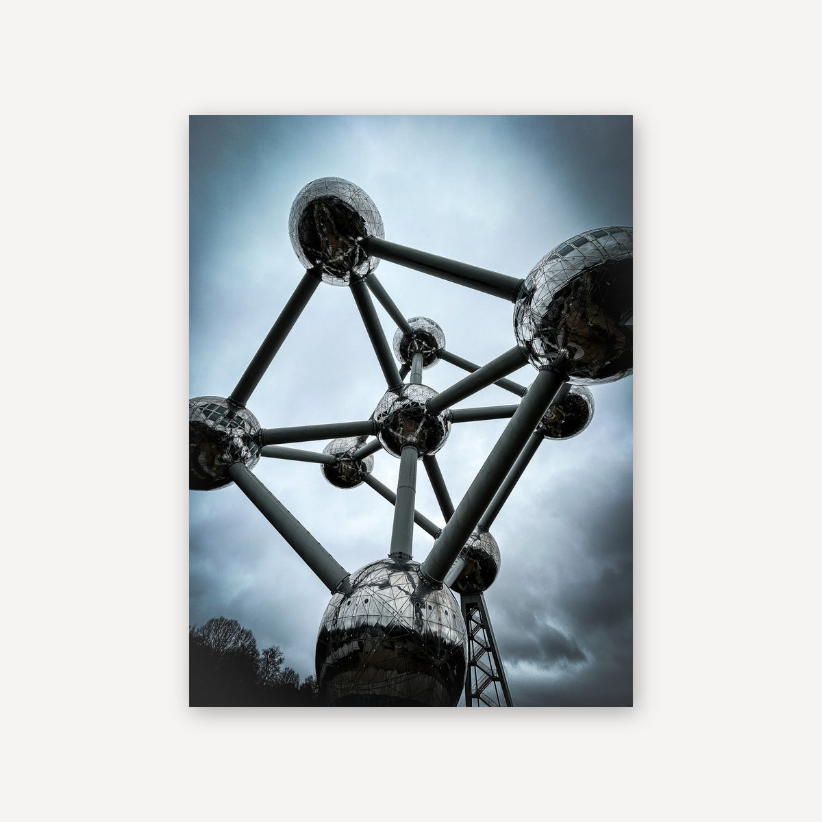 Belgium Atomium — canvas print