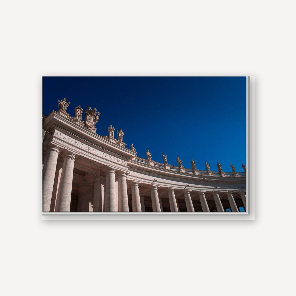 St Peter's Colonnade — canvas print