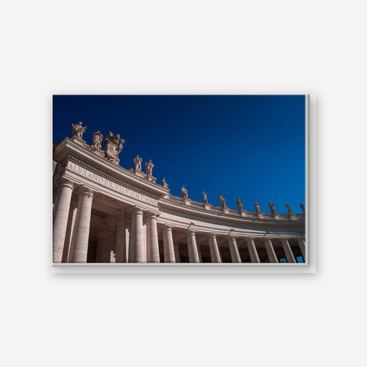 St Peter's Colonnade — canvas print