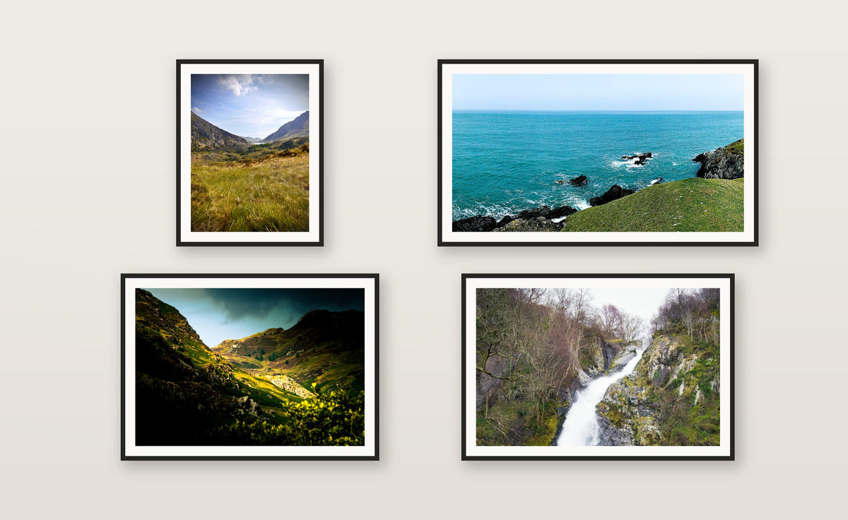 Snowdonia Path — set mockup