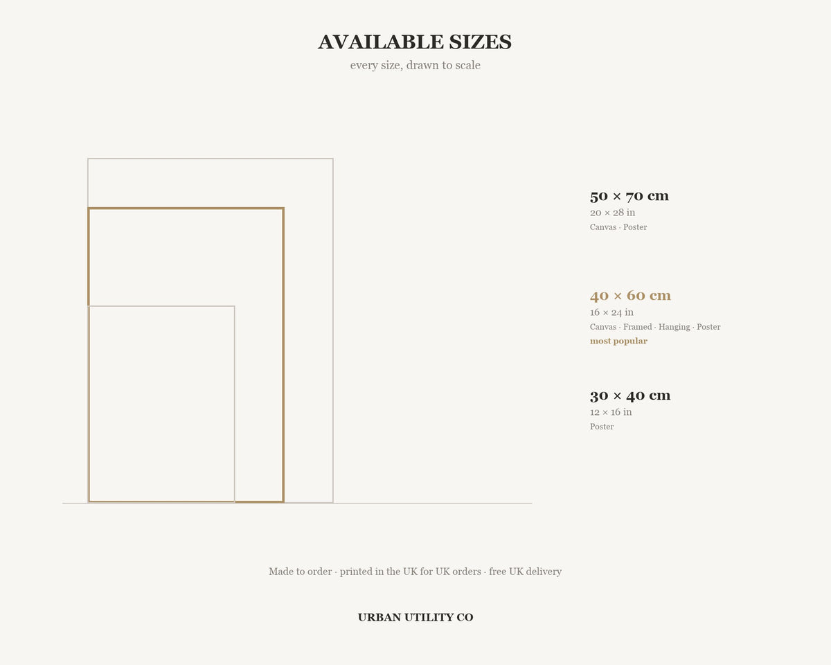 Barcelona Pillar — sizes mid