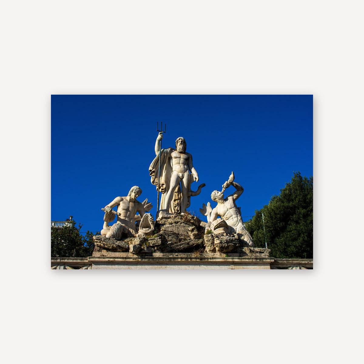 Roman Bath — canvas print