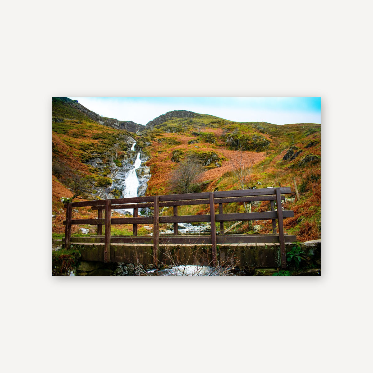 Bridge Over Water — canvas print