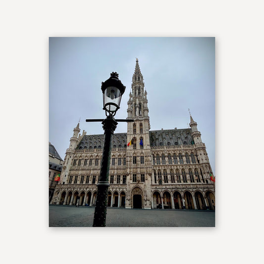 Belgian Lamp — canvas print