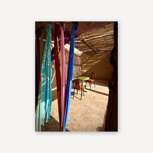 Merzouga Shack — canvas print