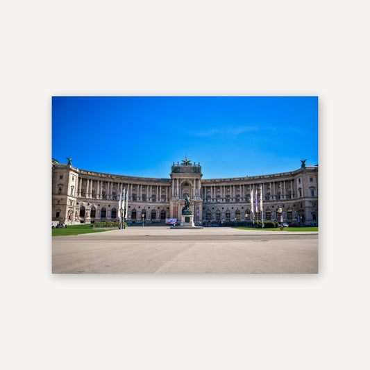Vienna Library — canvas print